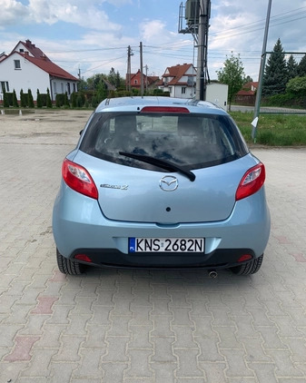 Mazda 2 cena 18990 przebieg: 52000, rok produkcji 2007 z Ostrowiec Świętokrzyski małe 29